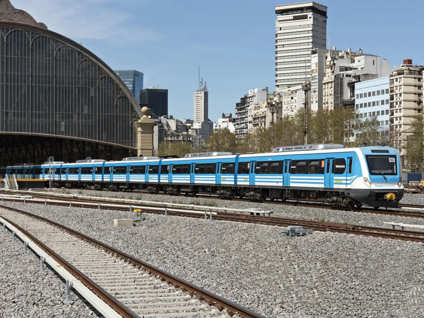 Paro de trenes.