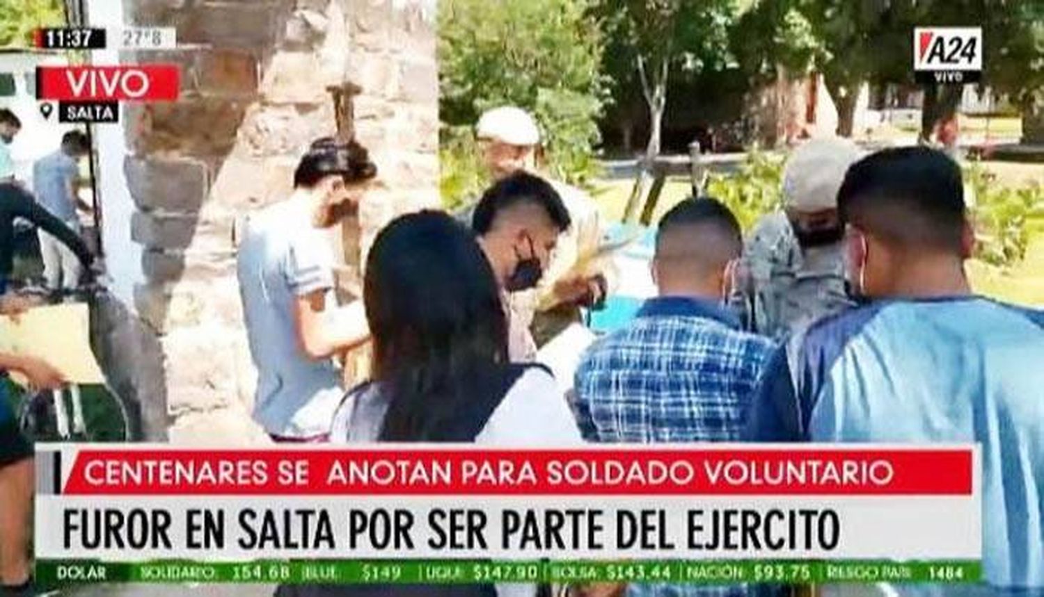 Repercusiones tras la gran cantidad de jóvenes que  quieren ser parte del Ejército 