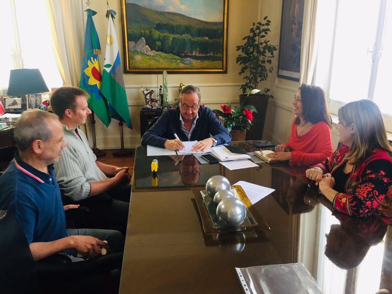 El Municipio realizará nuevas obras de extensión de la red de gas en María Ignacia