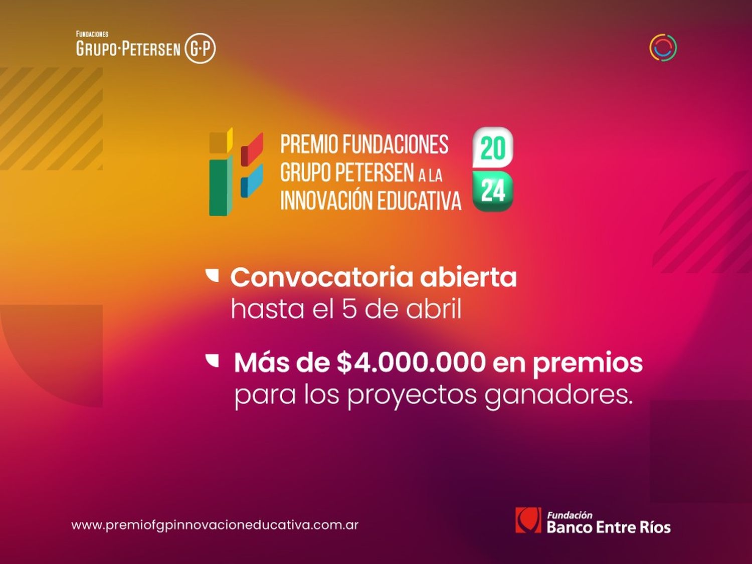 Fundación Banco Entre Ríos convoca a una nueva edición del “Premio a la Innovación Educativa”