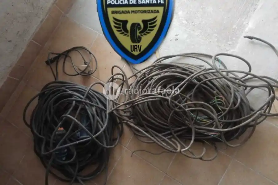 La GUR retuvo a un menor de 15 años por robo de cables: El juzgado dispuso la restitución a los progenitores