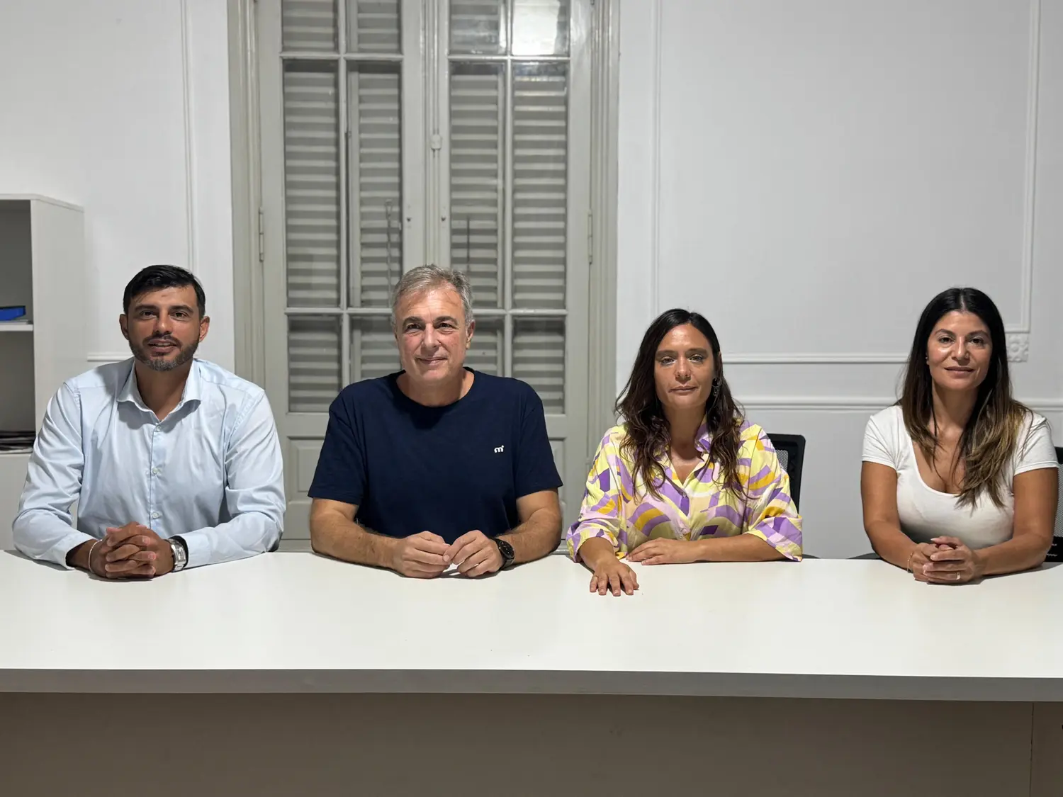 Con el apoyo de Luis Castellano, Valeria Soltermam presentó su lista y propuestas