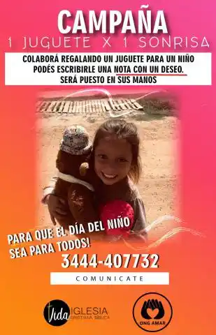 
Campaña: un juguete por una sonrisa
