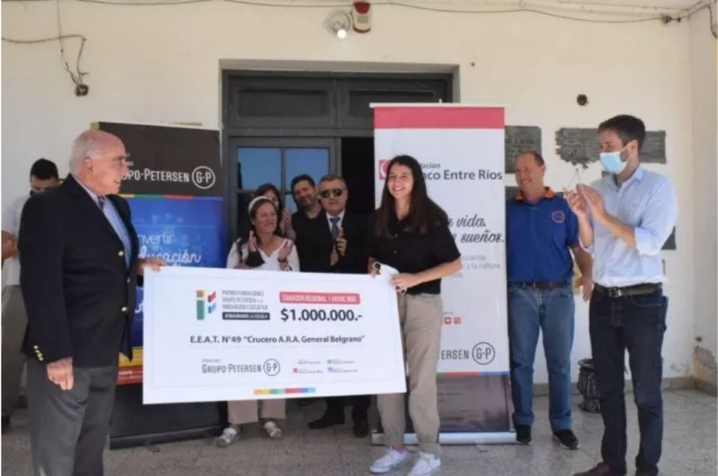 Estudiantes de Nogoyá ganaron un millón de pesos para implementar un proyecto