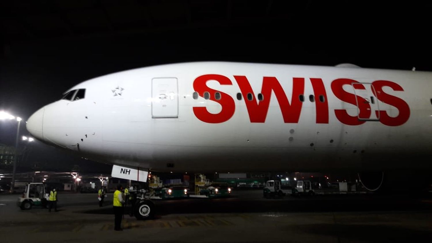 SWISS volvió a operar a Buenos Aires