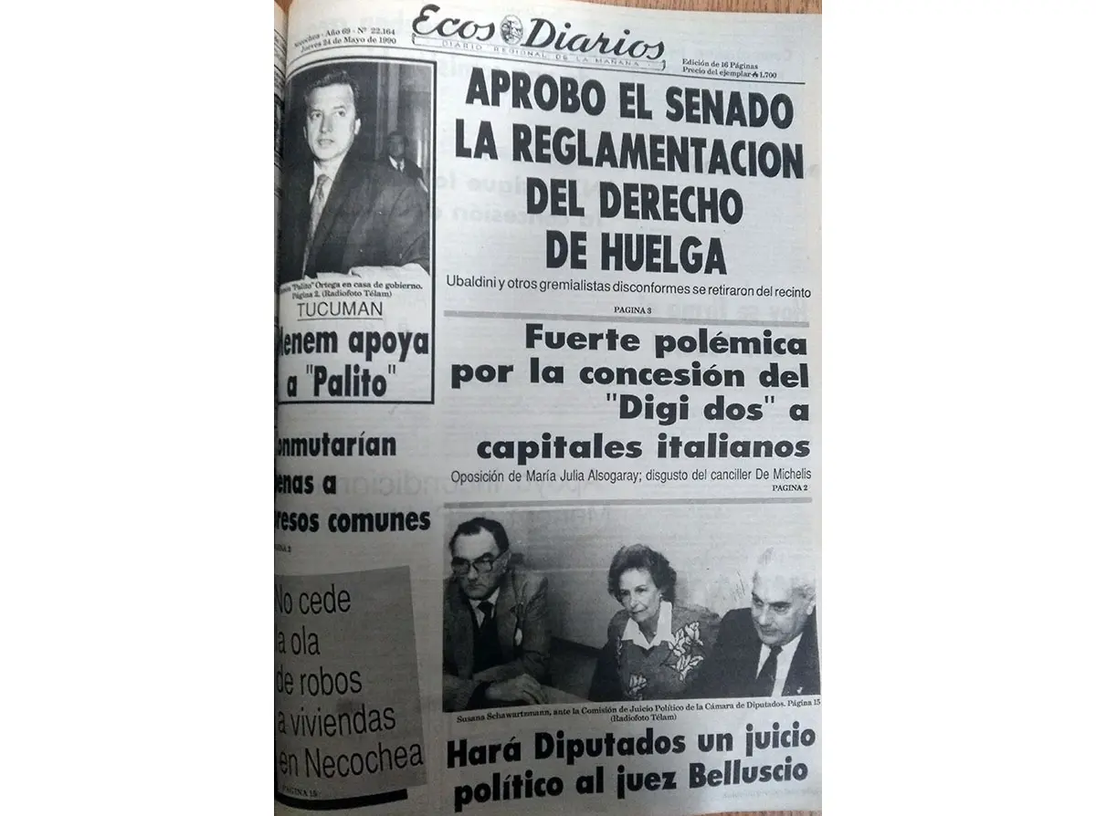 Viernes 25 de mayo de 1990