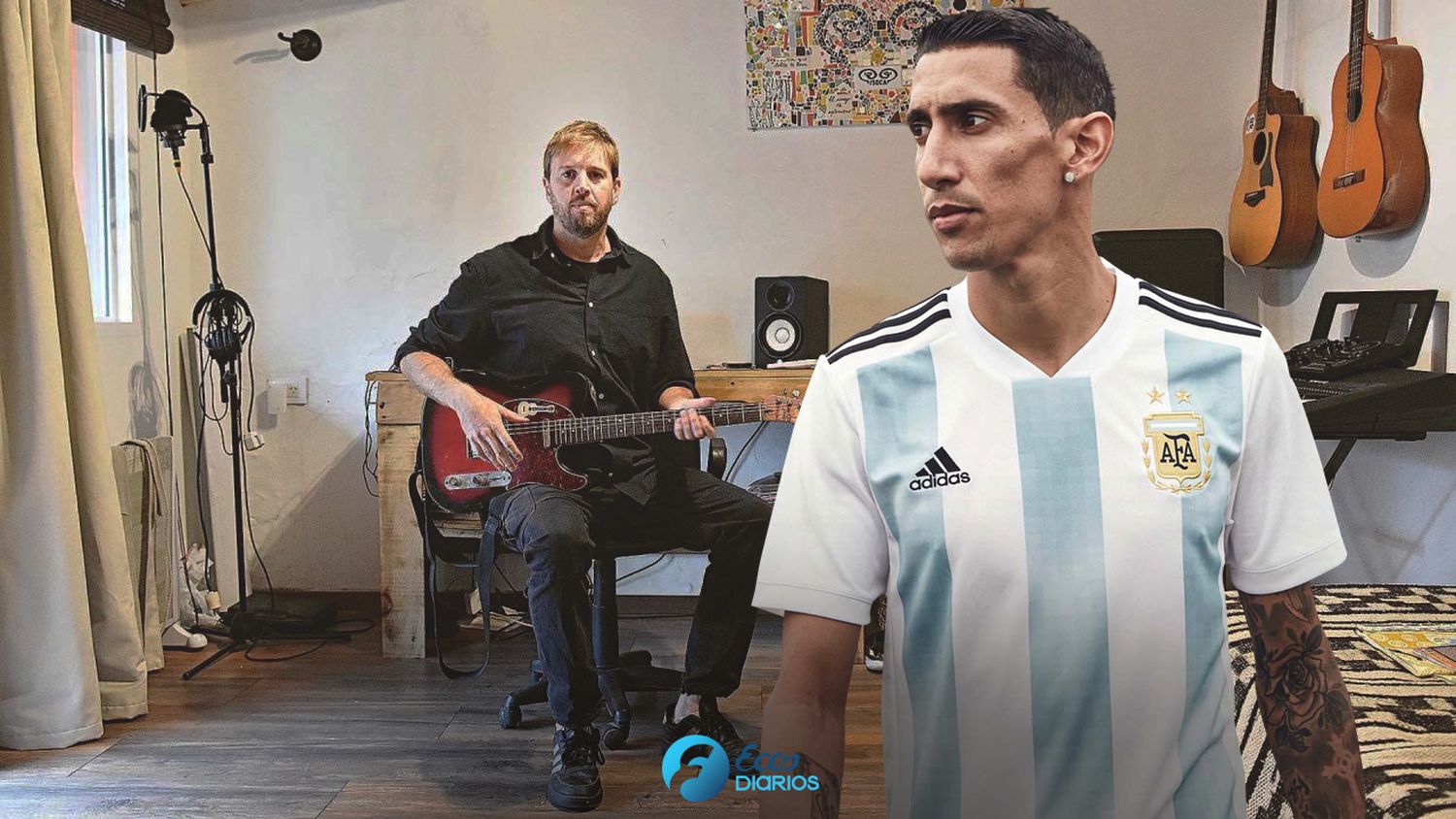 La canción que le dedicó el cantante de El Plan a Di María
