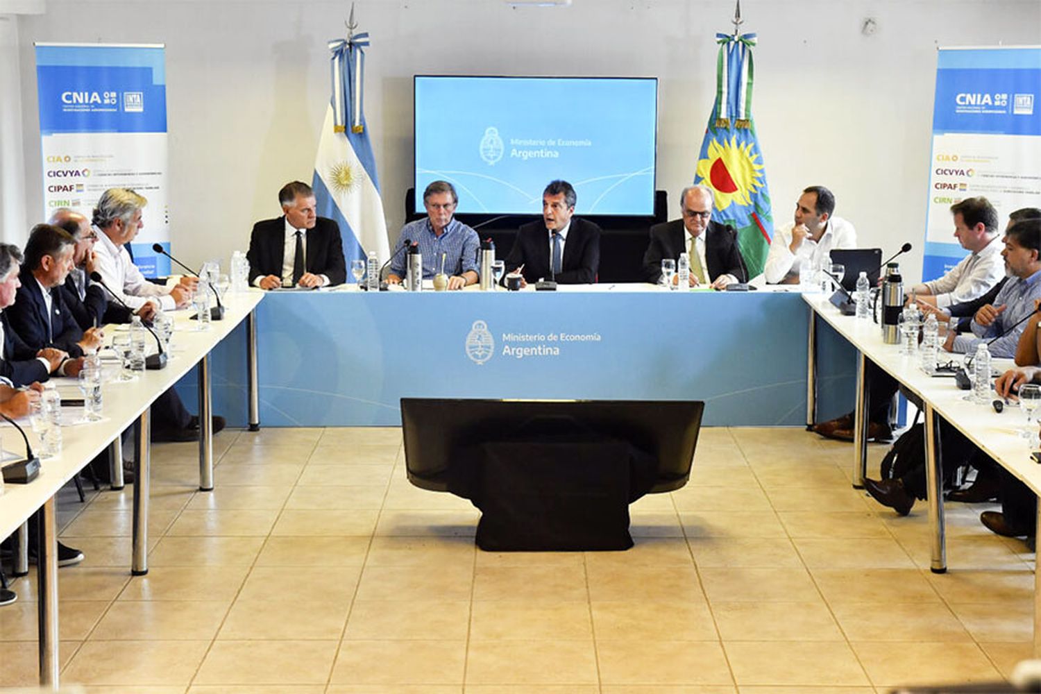 La Mesa de Enlace pide una baja del 54% en las retenciones
