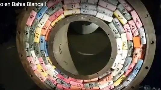 El mayor cargamento en 25 años: secuestraron dos toneladas de cocaína