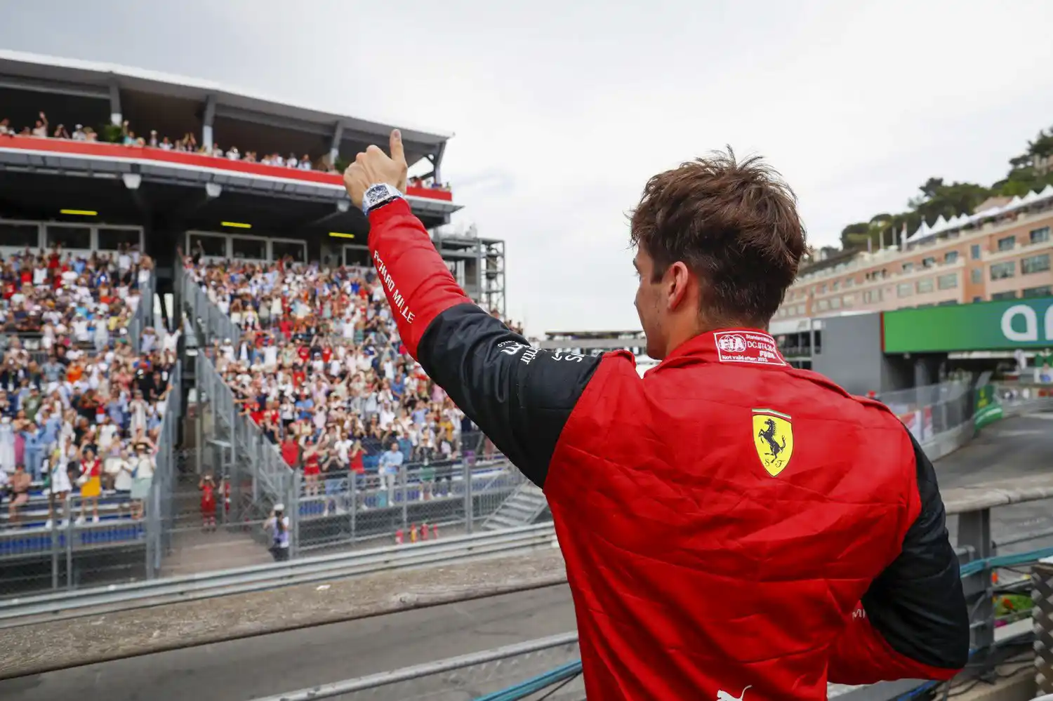 De local, Leclerc hizo la pole en el Principado