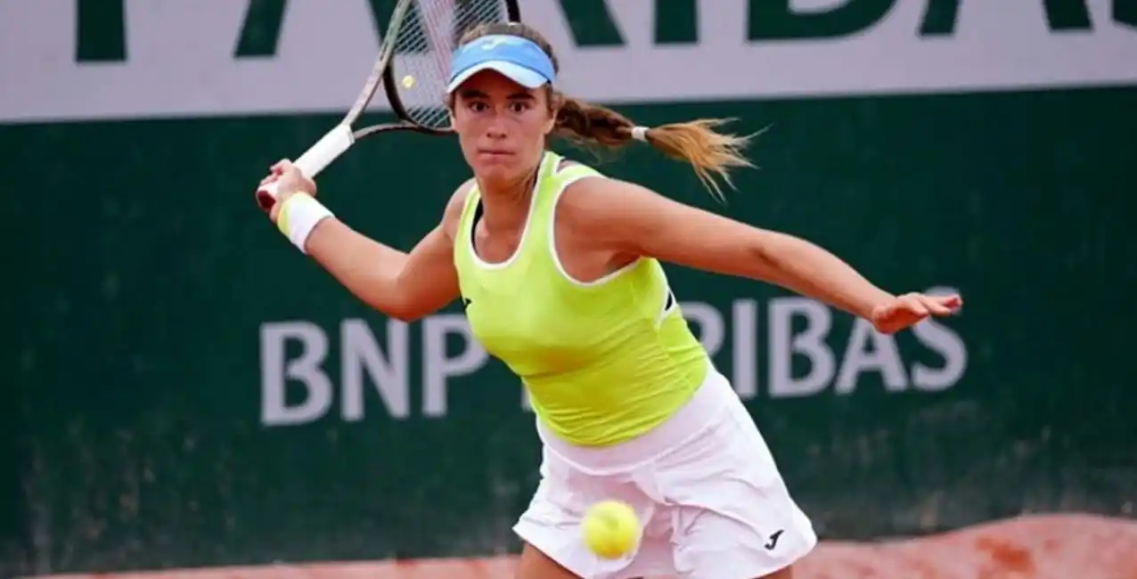 Solana Sierra fue derrotada y perdió en la final de Roland Garros Junior