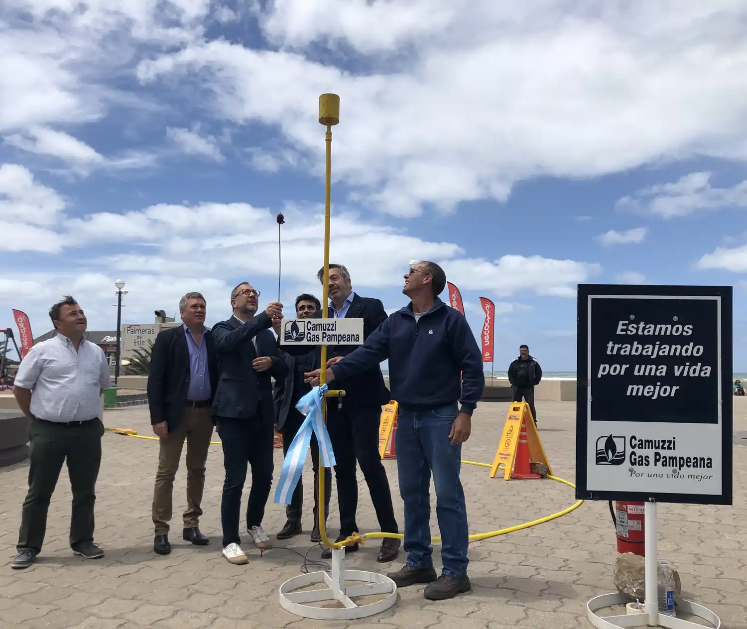 Camuzzi Gas anunció la finalización de las obras de expansión del sistema Barker-Necochea