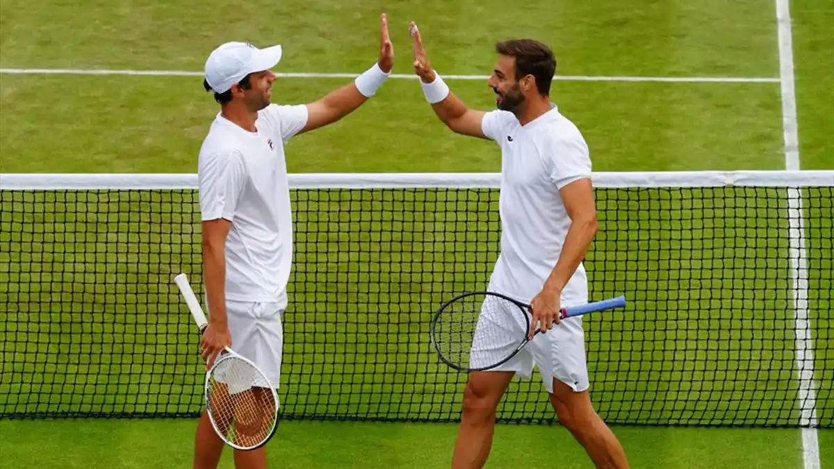 Zeballos y Granollers tuvieron una dura batalla en el inicio de Wimbledon