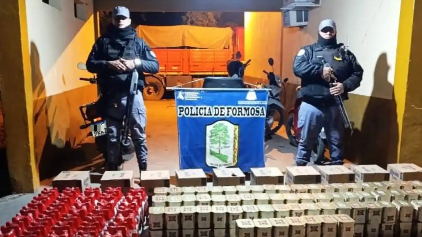 Secuestraron bebidas que ingresaron al país sin el aval aduanero