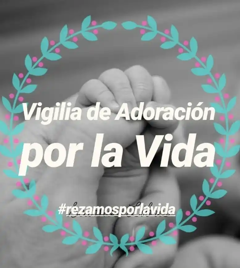 Crespo se suma a la Vigilia de Adoración por la Vida