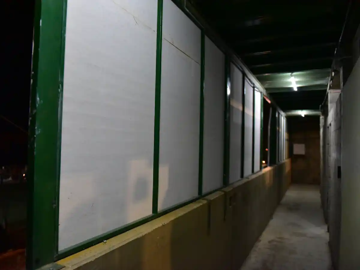 Se realizaron obras en la zona de cabinas de Sportivo