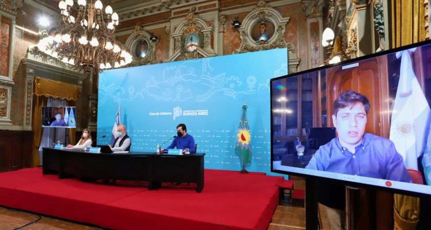 Axel Kicillof dijo que se habilitarán “gimnasios al aire libre” en municipios con baja circulación y no incluyó San Pedro