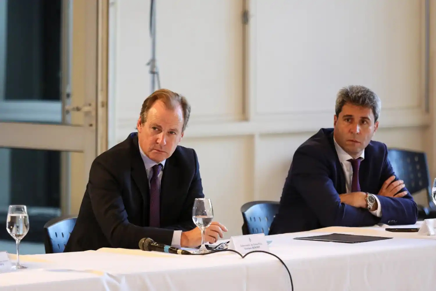 Bordet y la reestructuración: "Vamos a ir en la misma dirección que el Gobierno nacional"