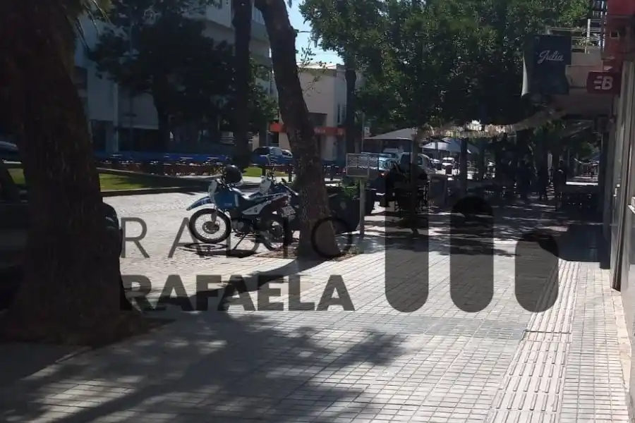 Zona donde se produjo el robo