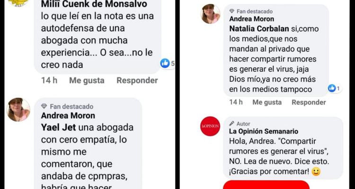Escracharon y viralizaron en redes sin chequear y la abogada López Bravo demandará a los responsables