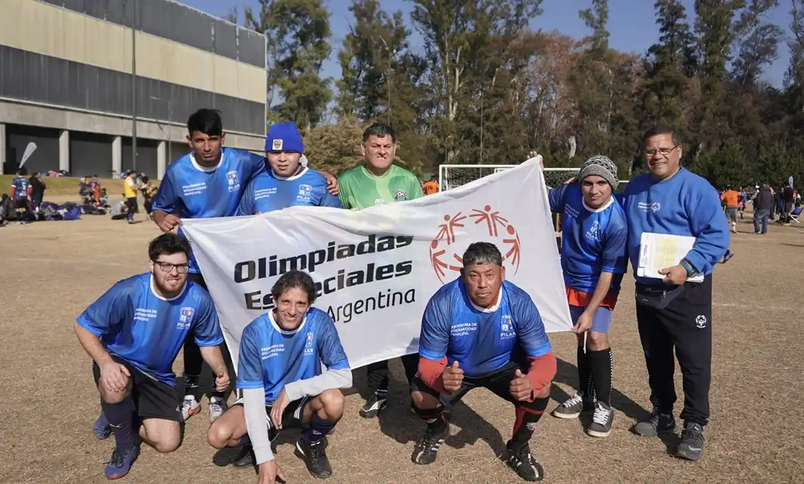 El Polideportivo de Pilar fue una fiesta con la 3° fecha de la Liga de Fútbol Inclusivo