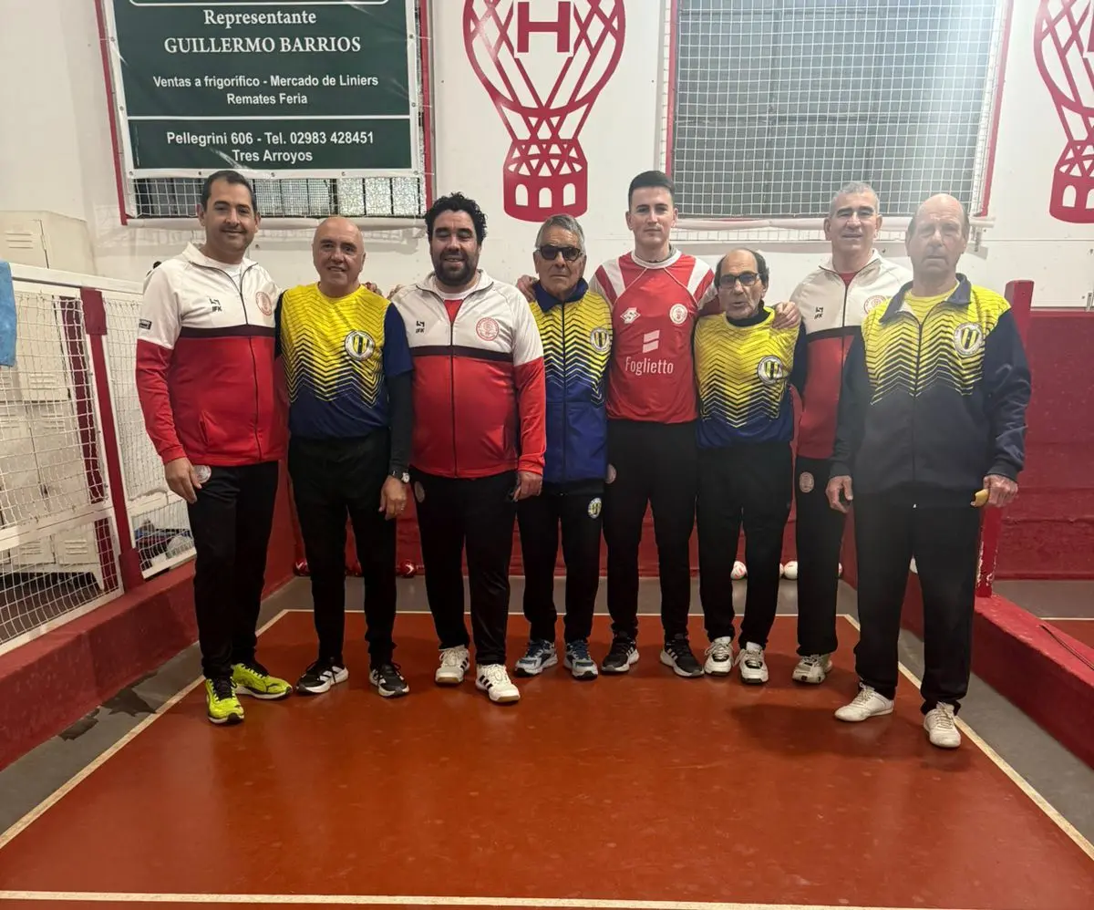 Bochas: el campeonato de Tríos de 1ra categoría entra en su etapa decisiva