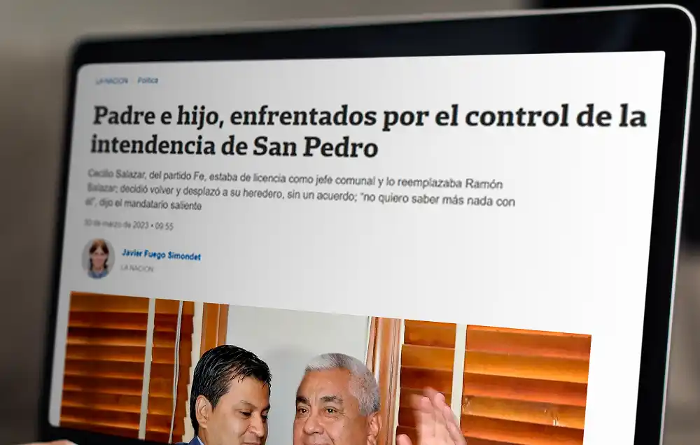 Ramón Salazar le dijo a La Nación que no será concejal municipal