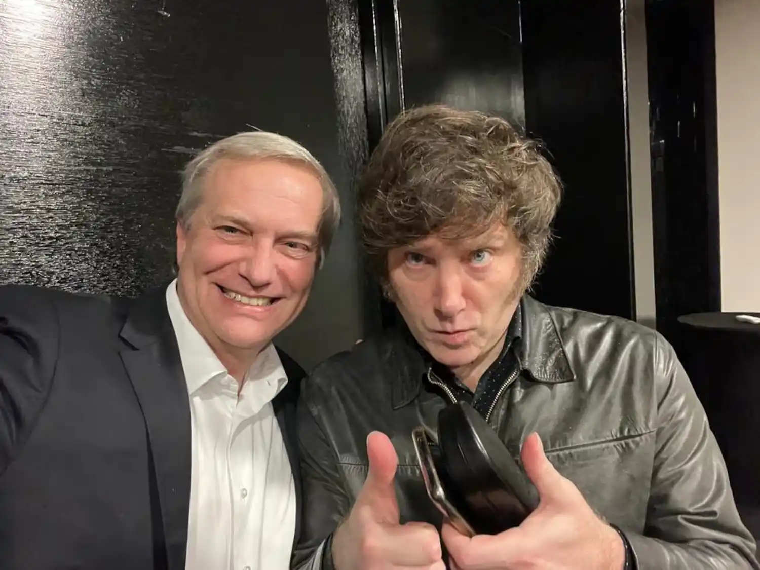 Antonio Kast y Javier Milei.