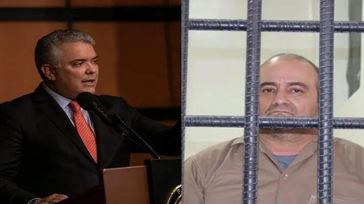 ¡NO NEGOCIO CON BANDIDOS! Iván Duque sostiene que OTONIEL debe ser extraditado