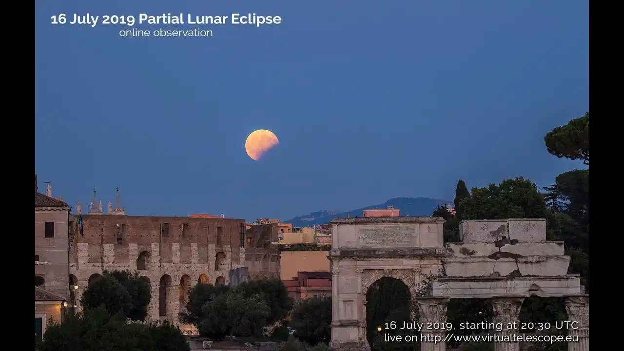 Seguí el eclipse lunar en vivo