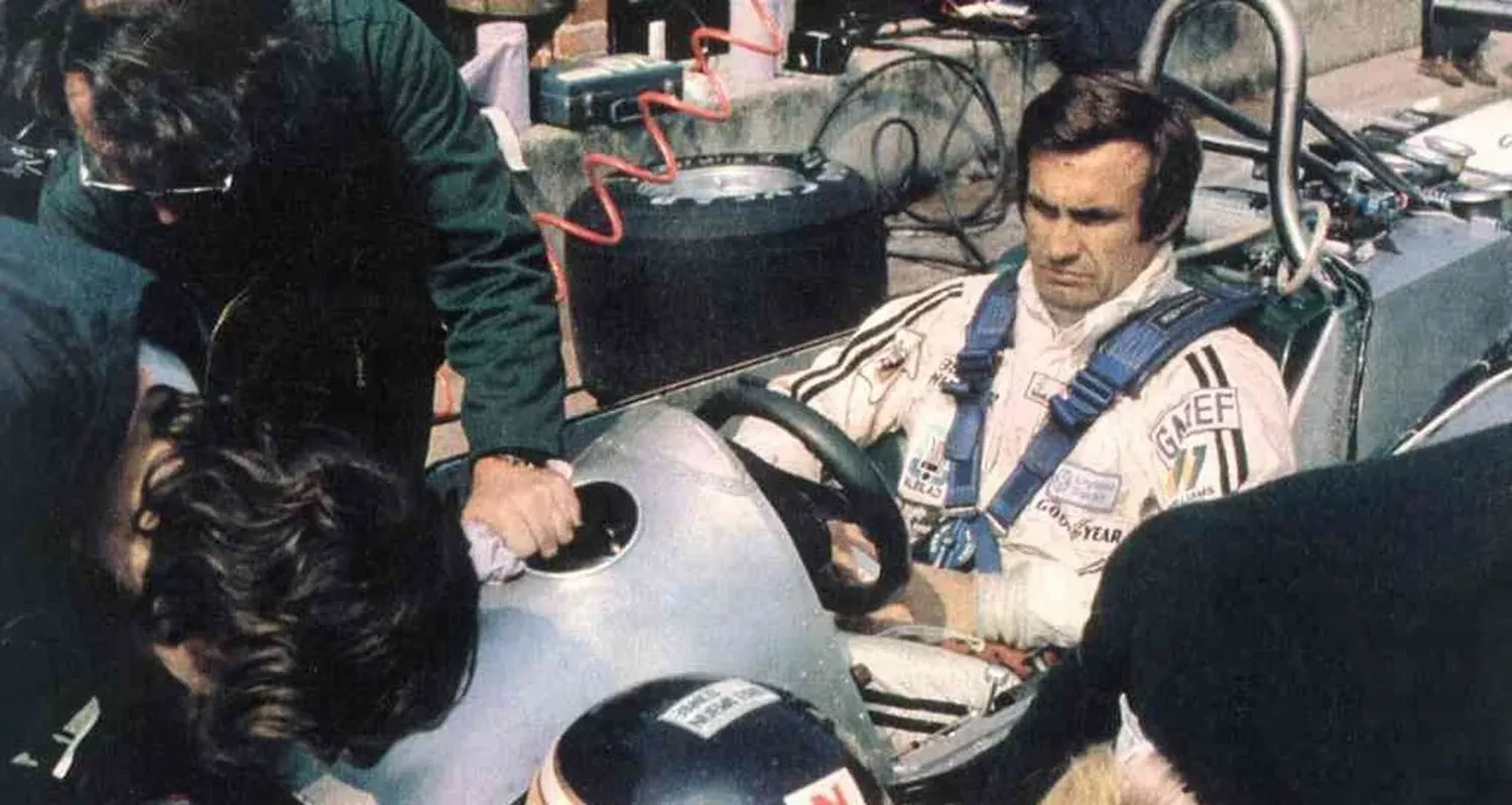 El 21 de marzo de 1982, en Jacarepaguá, Reutemann se bajó del Williams y dijo adiós a la F1. 42 años más tarde otro argentino será piloto oficial de Williams. Foto: Archivo