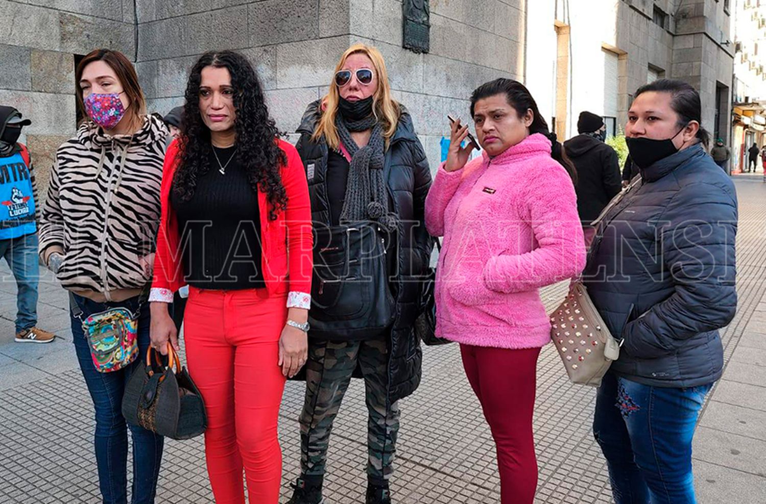 Zona Roja: trabajadoras sexuales se dirigieron al Municipio para pedir una reunión con HCD