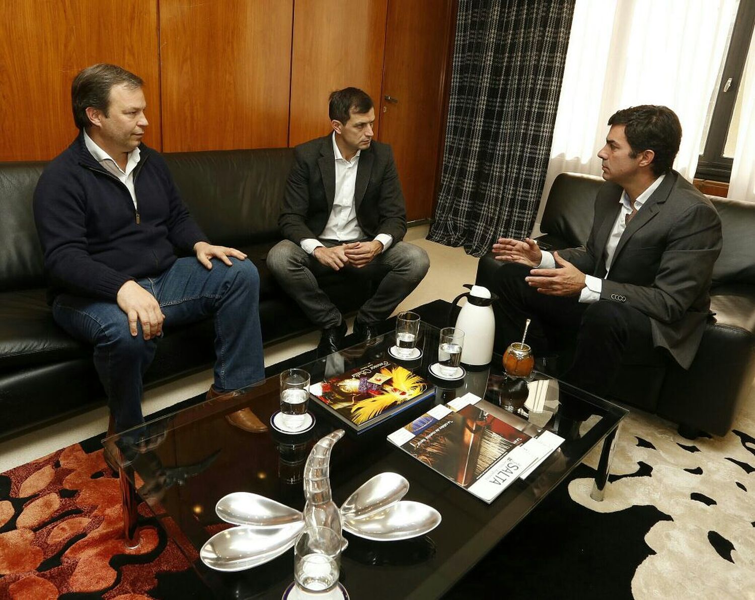 Bali Bucca y Cascallares se reunieron con Urtubey