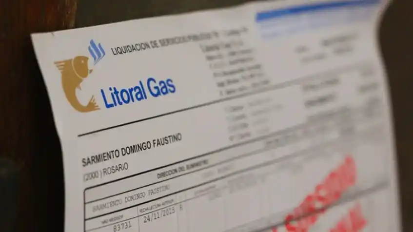 Ya se emiten las facturas de Litoral Gas