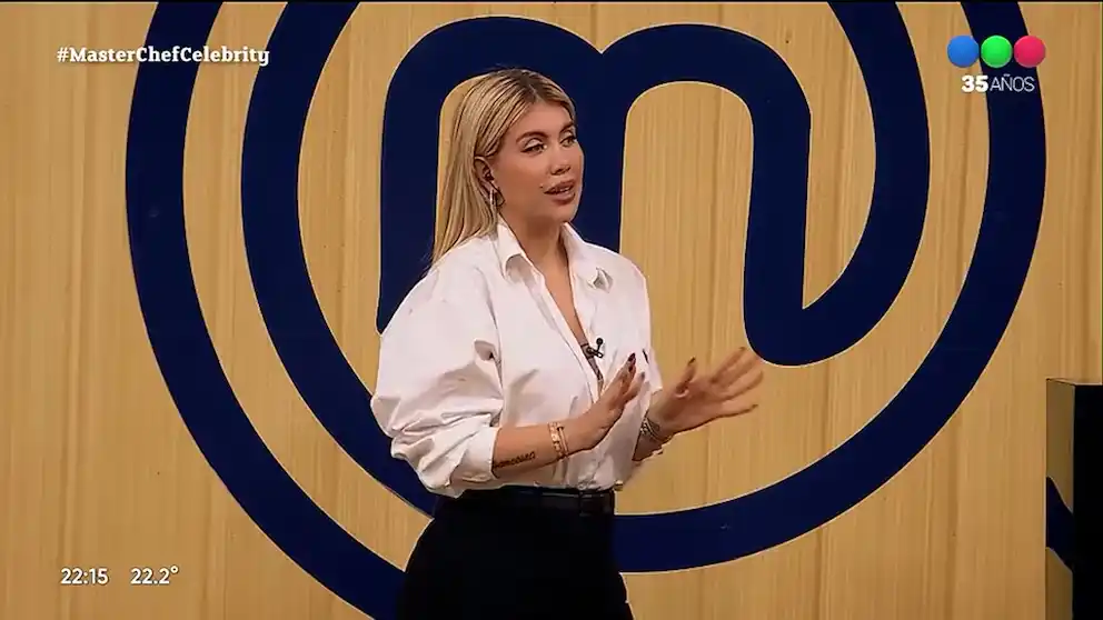 Andy Chango le puso un nuevo apodo a Wanda Nara en MasterChef