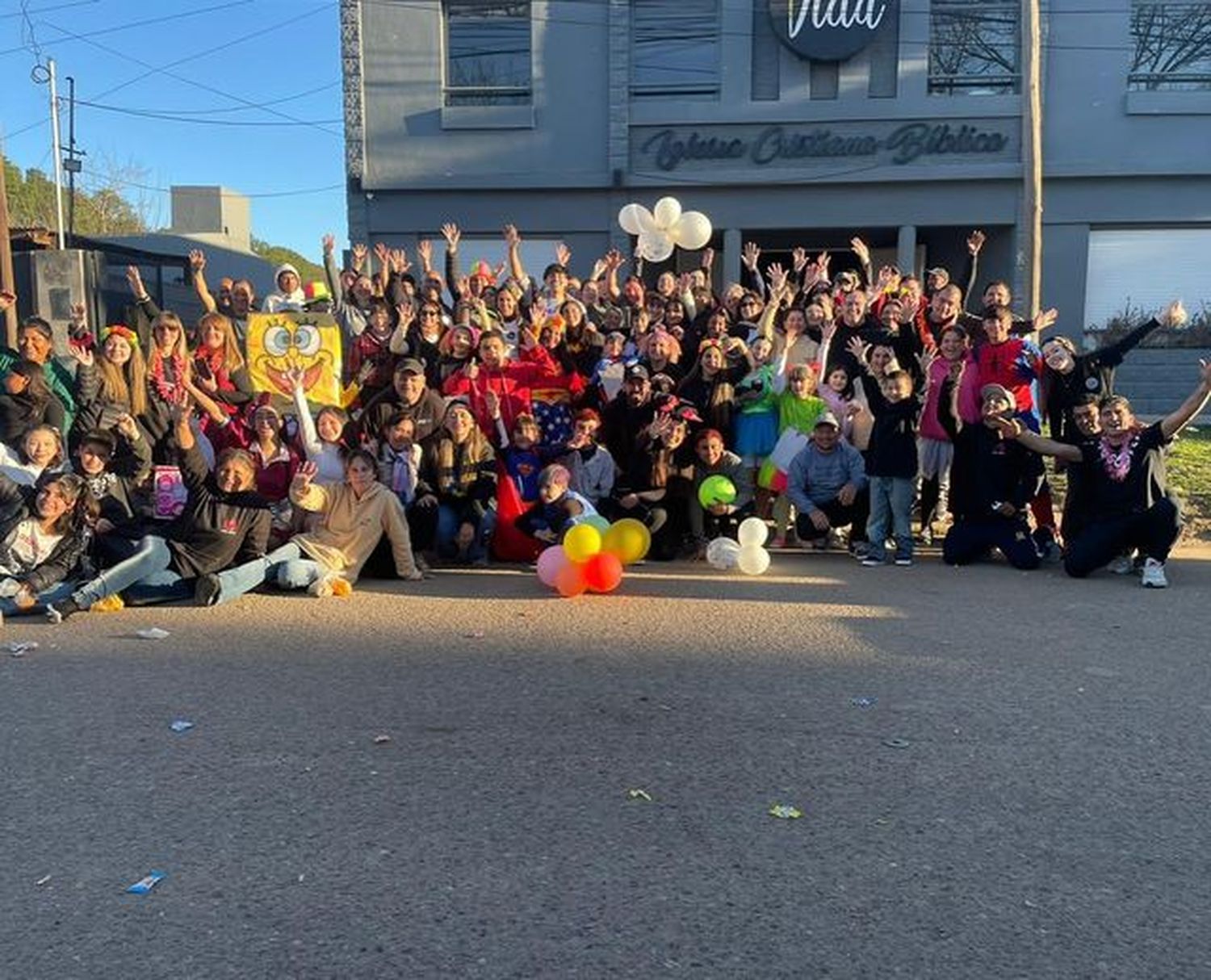 La Iglesia “Vida” y Ong "Amar" celebraron el "Día del Niño"