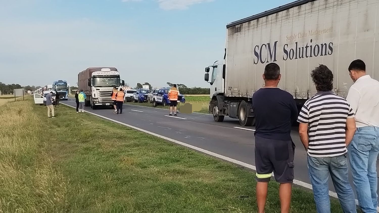 Crédito: Accidentología 24 horas - Camioneros