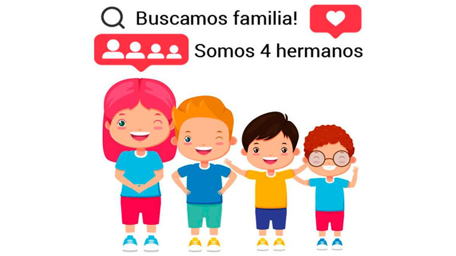 Cuatro hermanitos entrerrianos esperan su adopción: lanzan convocatoria nacional