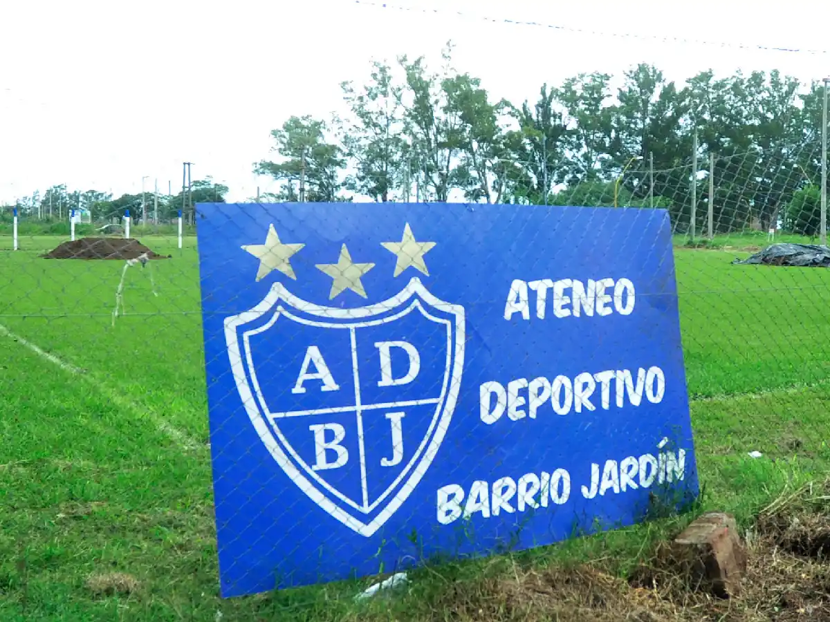 Barrio Jardín, un club al borde del nocaut