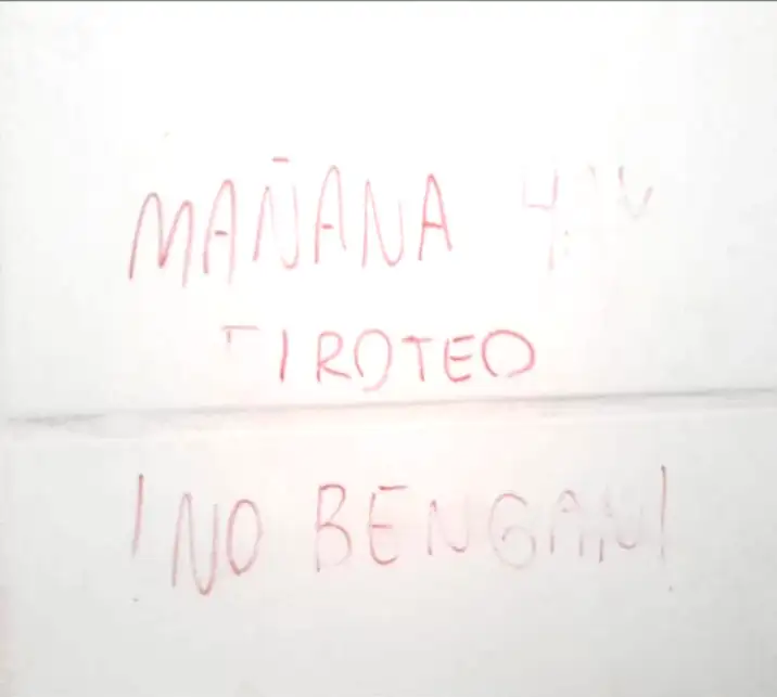 Cuando la amenaza entra a la escuela