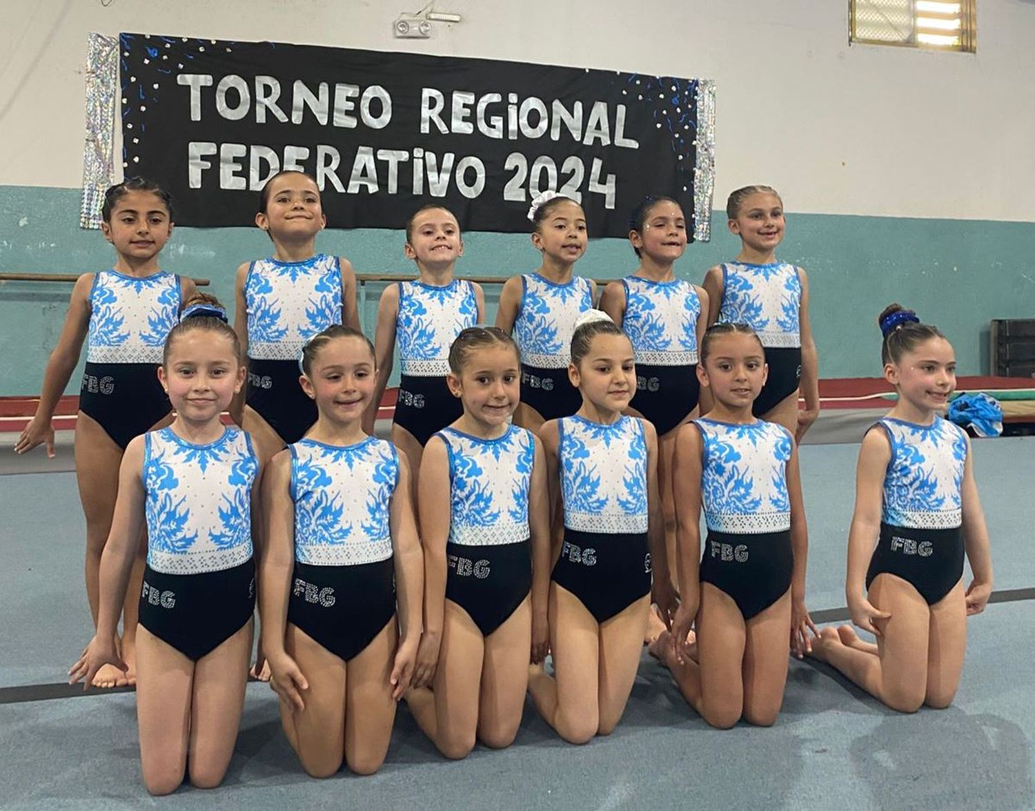 La gimnasia de Ferro se lució en el Regional Nacional Federativo.