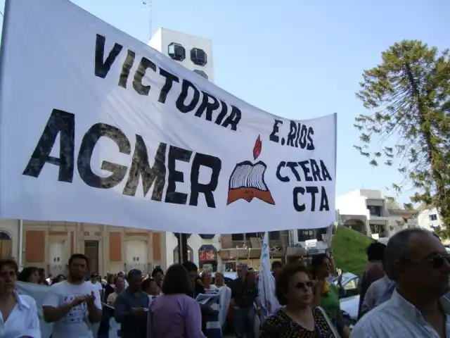 Las seccionales de Agmer Federal y Victoria marcan diferencias con las definiciones de la conferencia de prensa del sindicato