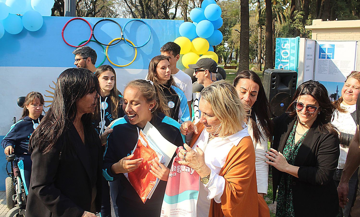 Histórico: La Antorcha Paralímpica pasó por Gualeguay