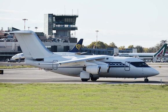 Addio, Jumbolino: Después de Monza, la Fórmula 1 retira su último BAe 146-100 ejecutivo