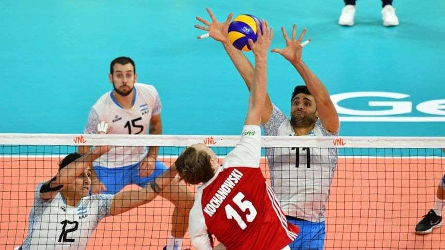Ajustada caída de la selección ante Polonia