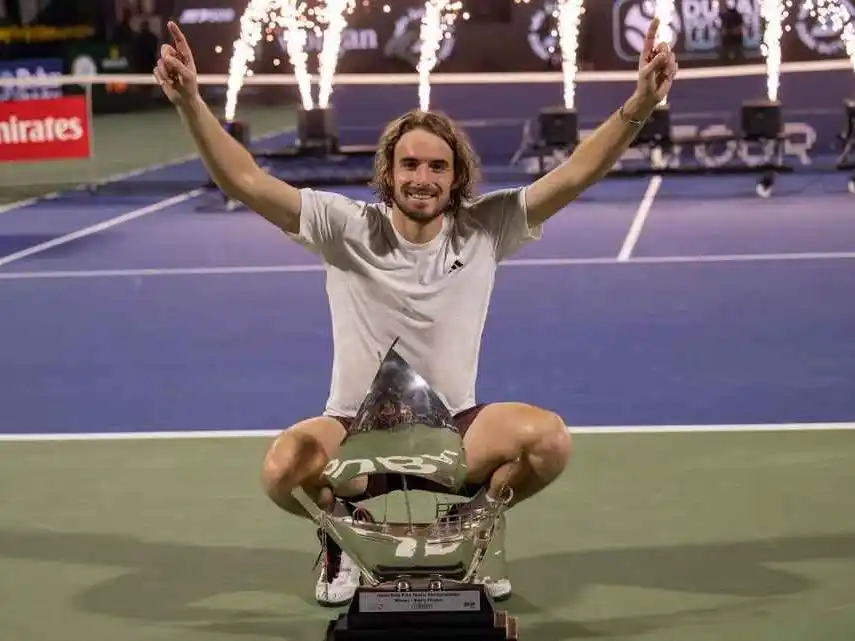 Stéfanos Tsitsipás ganó el ATP 500 de Dubai