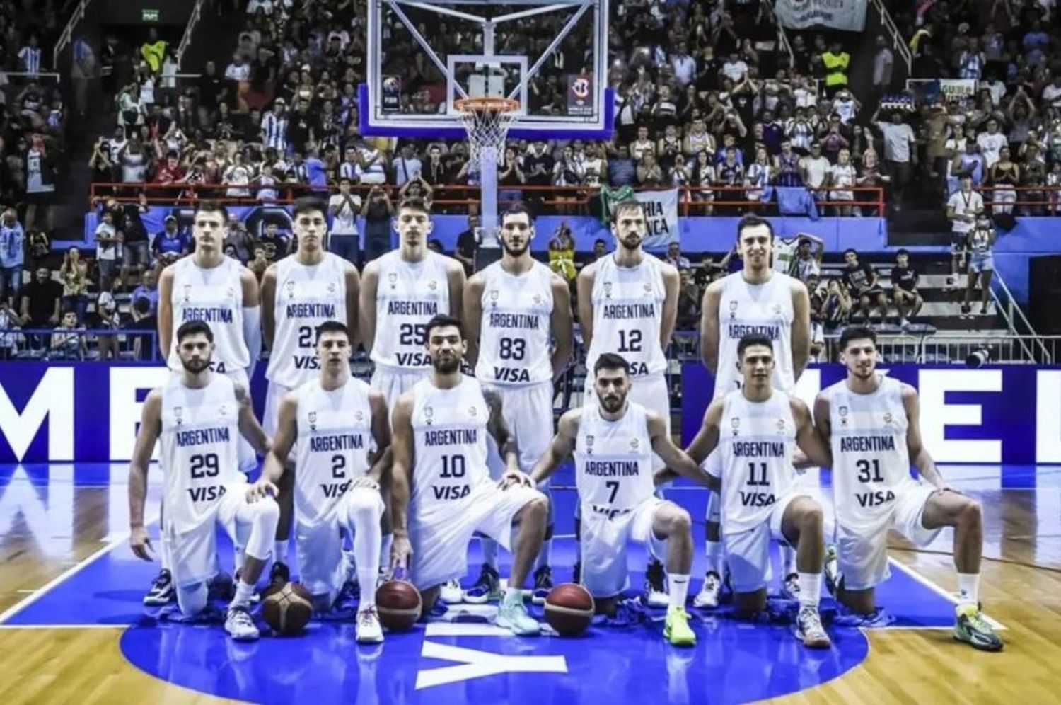 Argentina se enfrenta a República Dominicana y se juega la clasificación al Mundial de Básquet