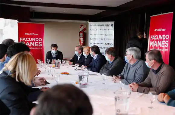 Fuerte apoyo de Intendentes de la quinta sección a Facundo Manes