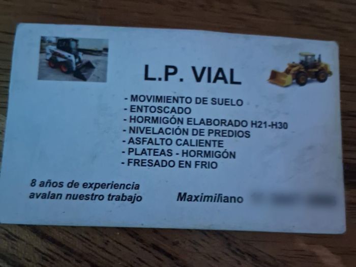 Rap tarjeta LP Vial