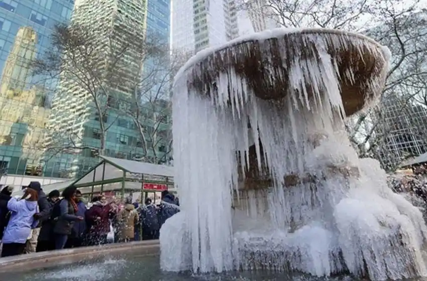 Allá se congelan, acá nos derretimos